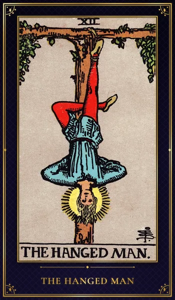 The Hanged Man — Rider–Waite tarot card