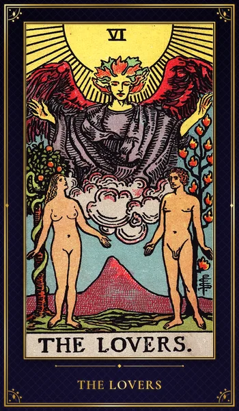 The Lovers — Rider–Waite tarot card