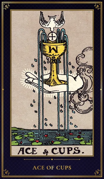 Ace of Cups — Rider–Waite tarot card