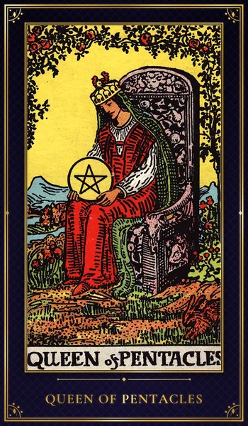 Queen of Pentacles — Rider–Waite tarot card