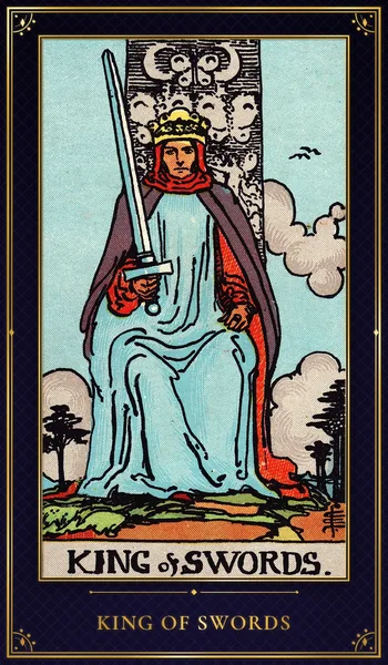 King of Swords — Rider–Waite tarot card