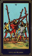 Five of Wands
