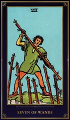 Seven of Wands